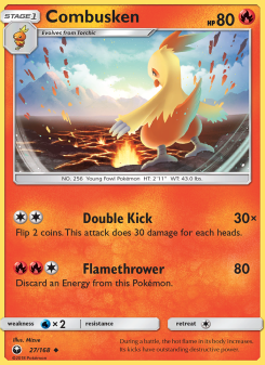 Combusken - pokemon TCG Card
