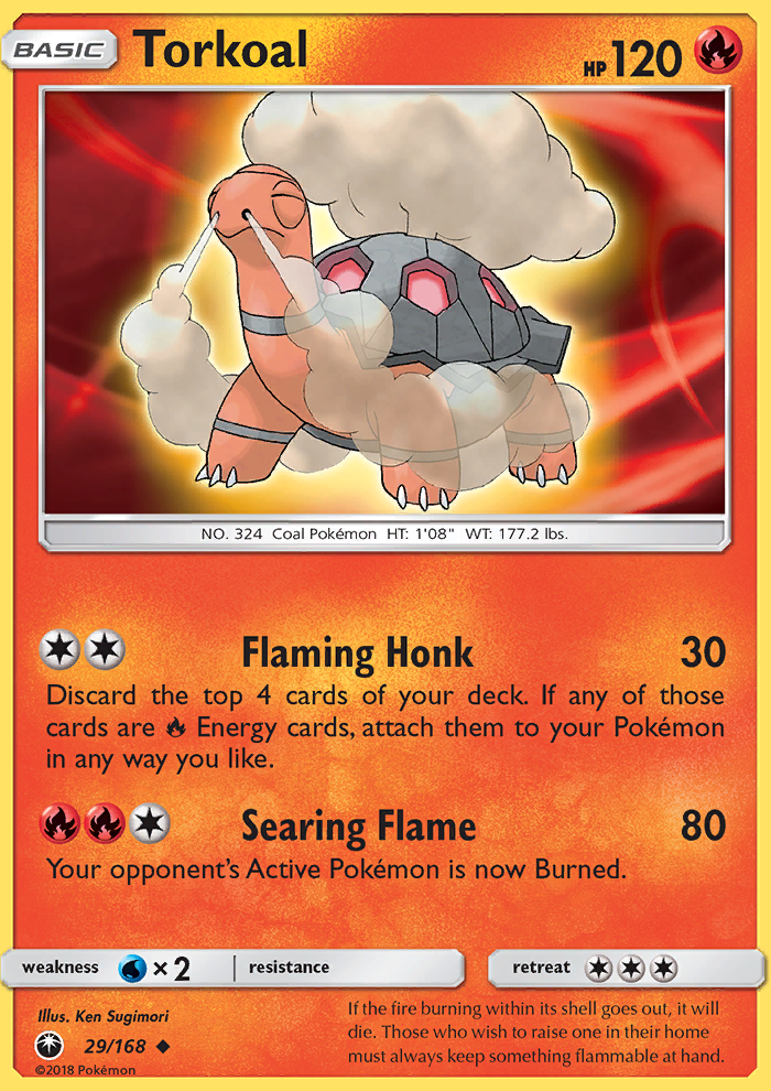 Torkoal - Pokémon TCG Card