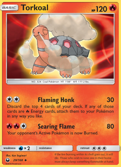 Torkoal - pokemon TCG Card