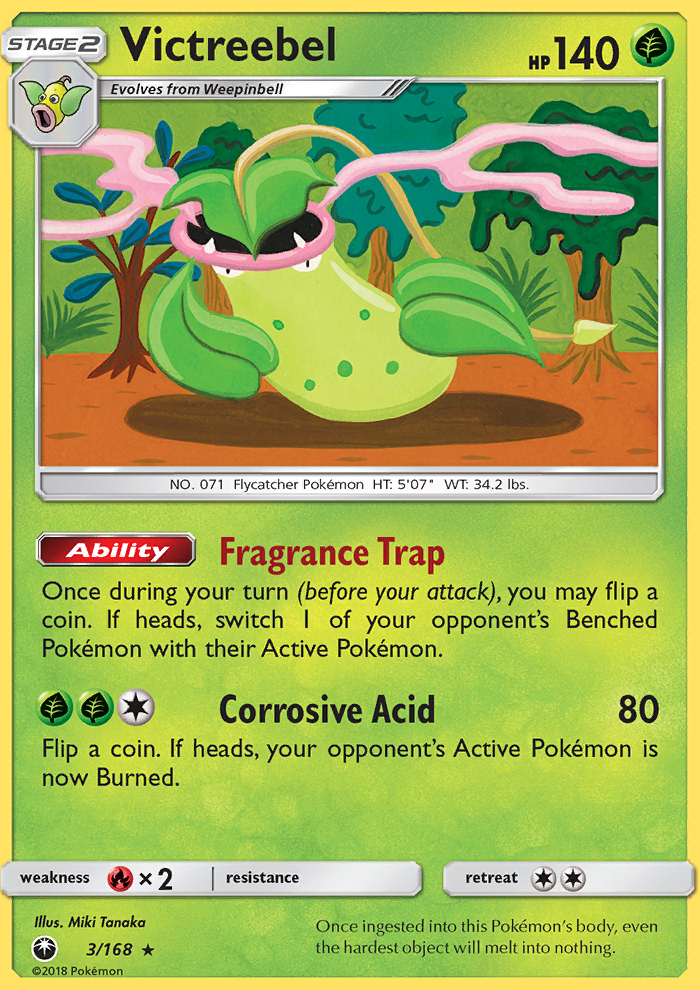 Victreebel - Pokémon TCG Card