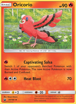 Oricorio - pokemon TCG Card
