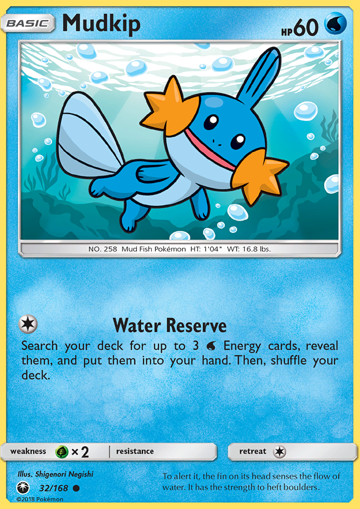 Mudkip - Pokémon TCG Card