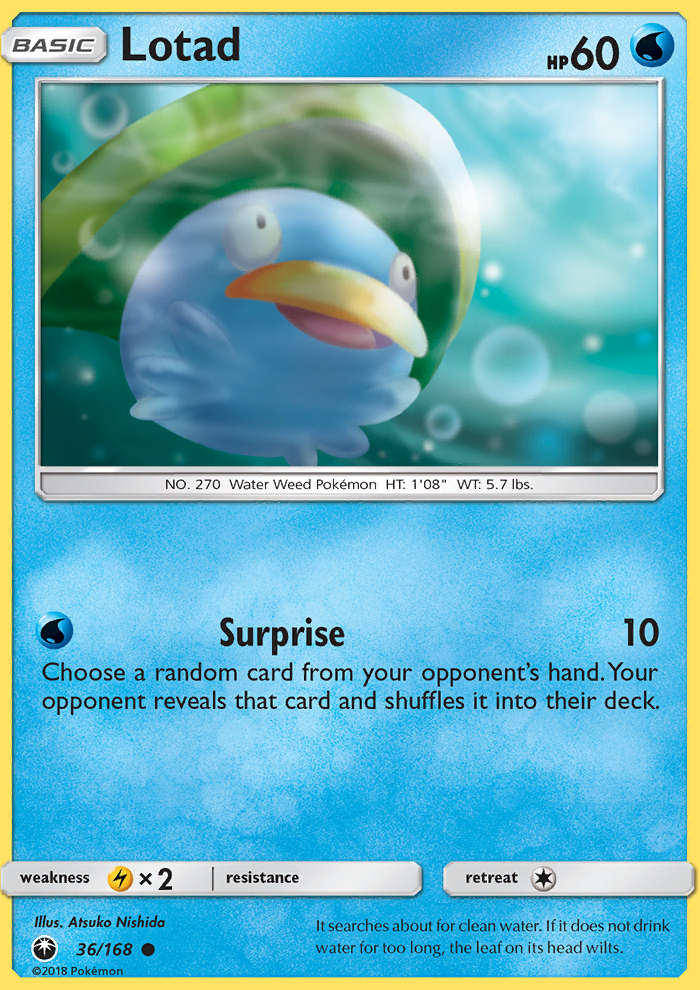 Lotad - Pokémon TCG Card
