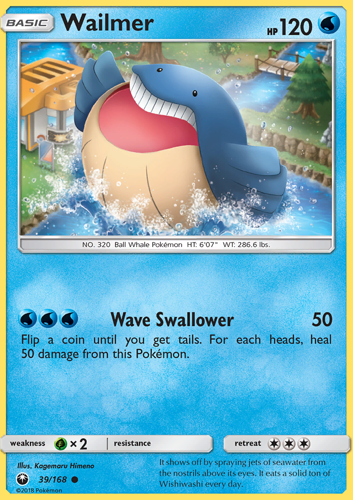 Wailmer - Pokémon TCG Card