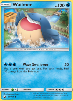 Wailmer - pokemon TCG Card