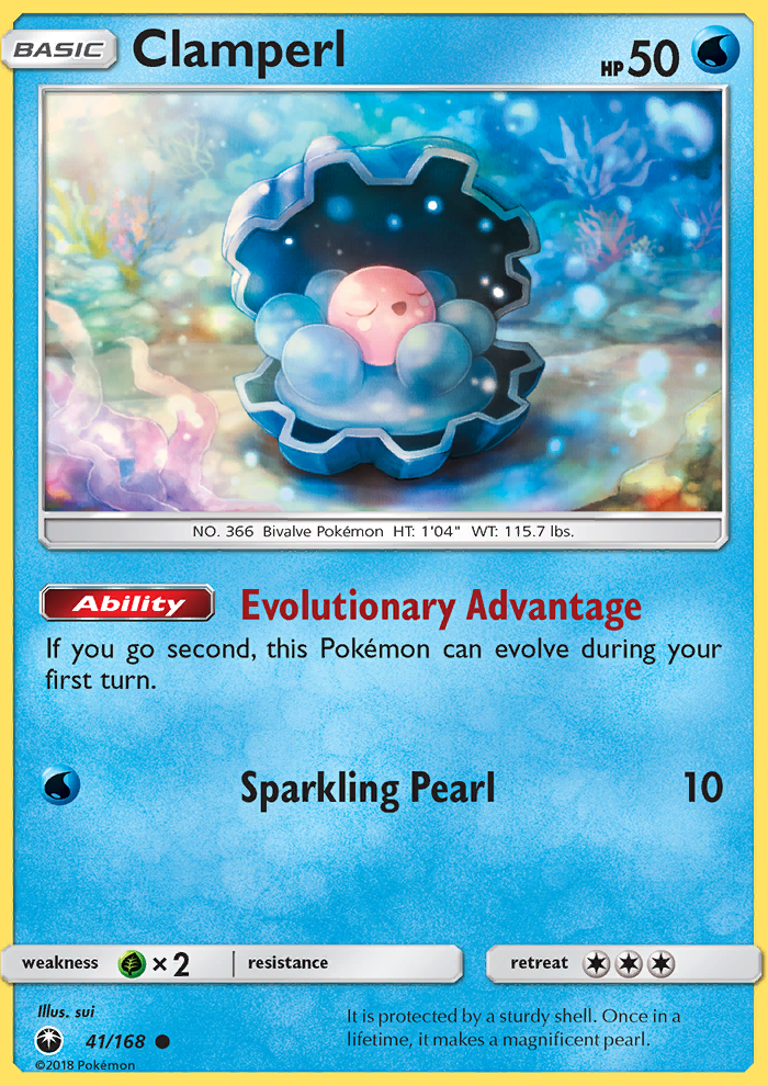 Clamperl - Pokémon TCG Card