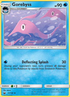 Gorebyss - pokemon TCG Card