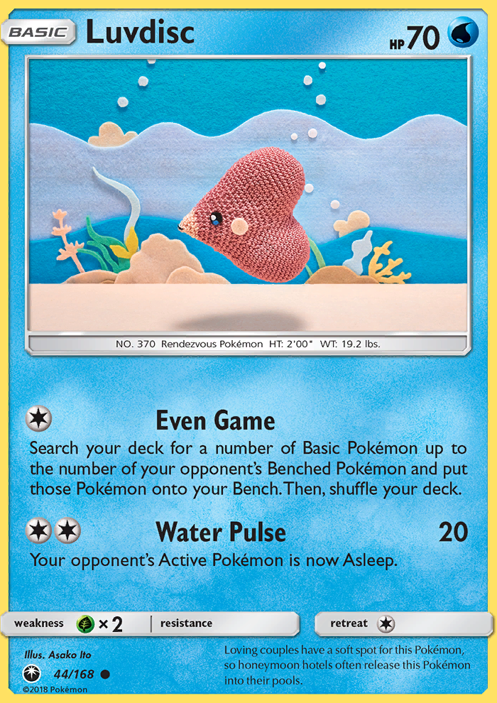 Luvdisc - Pokémon TCG Card