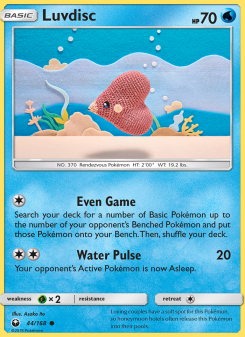 Luvdisc - pokemon TCG Card