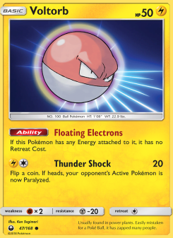 Voltorb - pokemon TCG Card