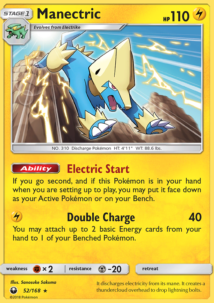 Manectric - Pokémon TCG Card