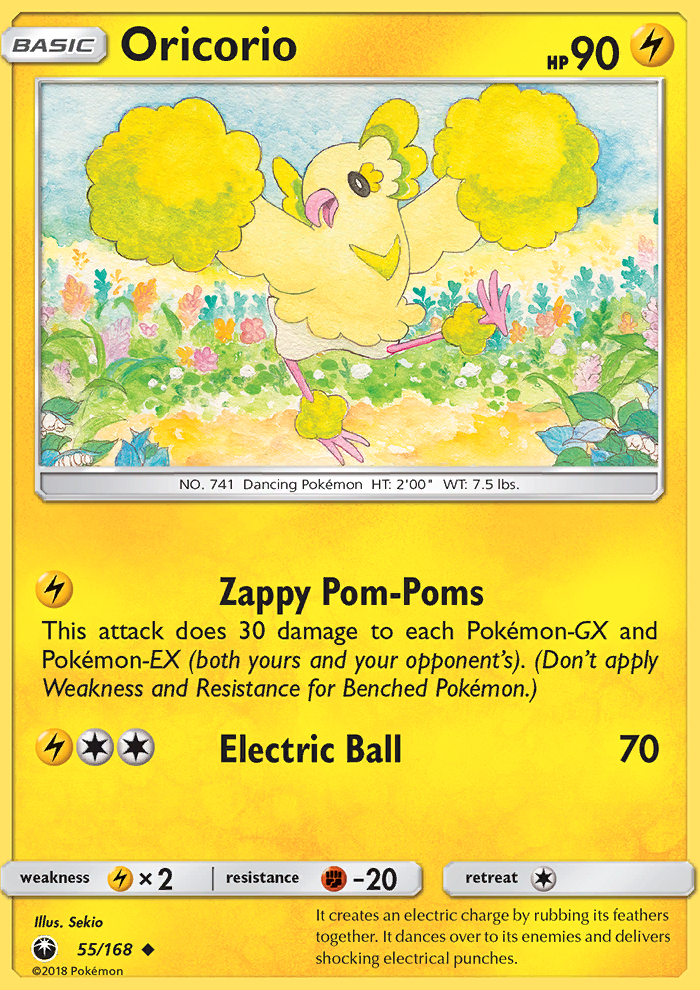 Oricorio - Pokémon TCG Card