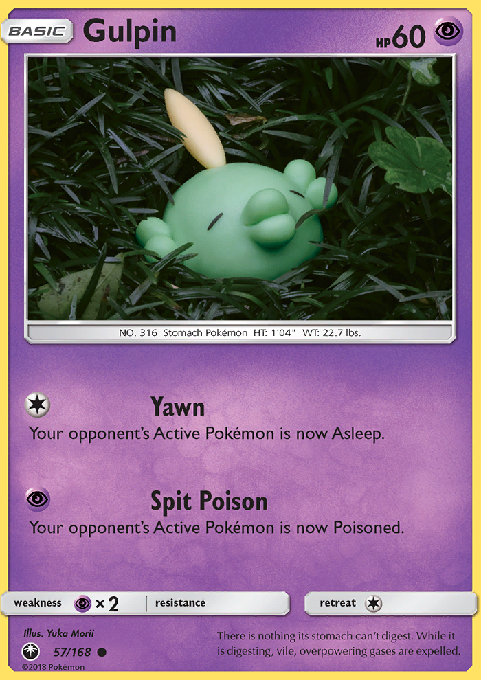 Gulpin - Pokémon TCG Card