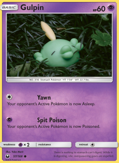 Gulpin - pokemon TCG Card