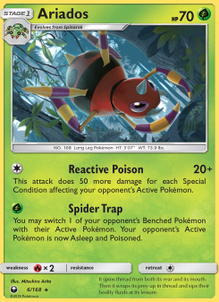 Ariados - pokemon TCG Card