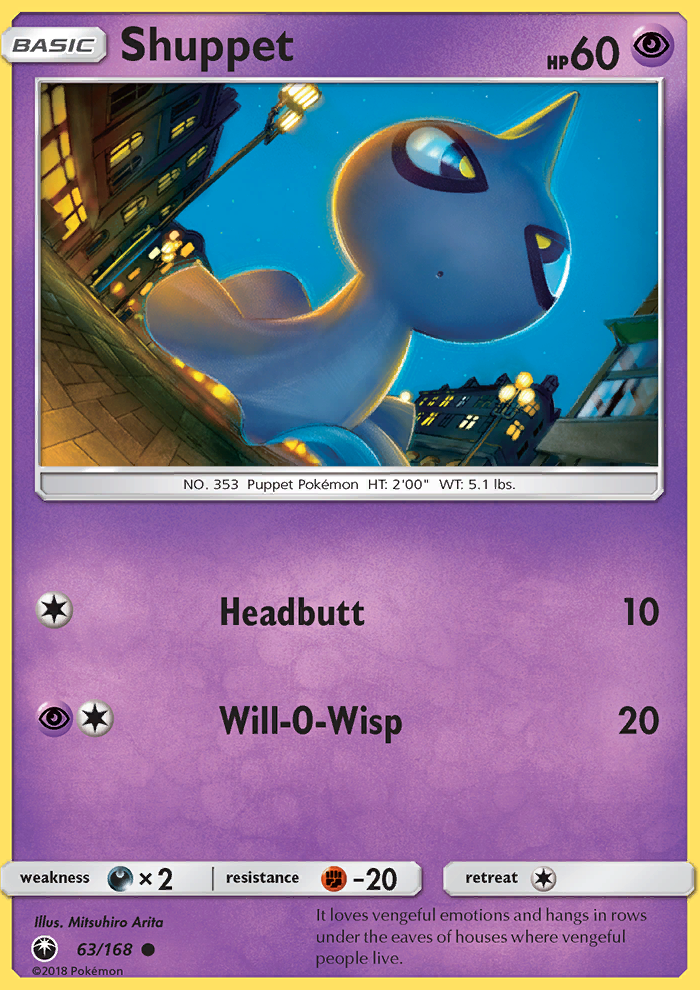 Shuppet - Pokémon TCG Card