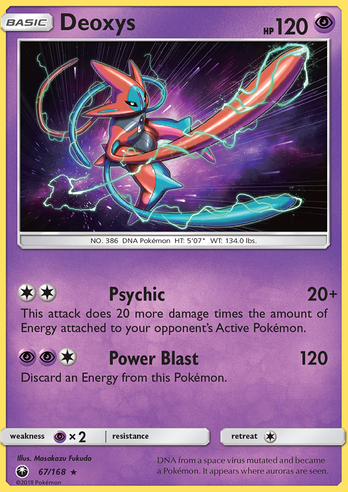 Deoxys - Pokémon TCG Card