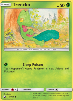 Treecko - pokemon TCG Card