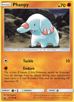 Phanpy - pokemon TCG Card