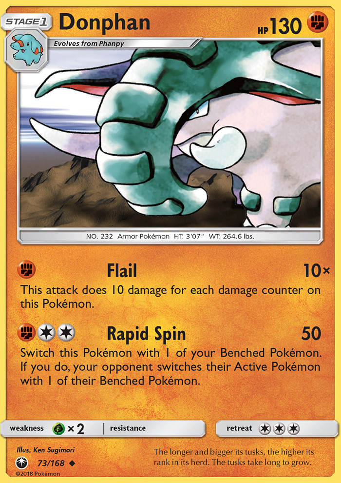 Donphan - Pokémon TCG Card