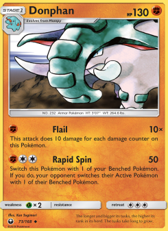 Donphan - pokemon TCG Card