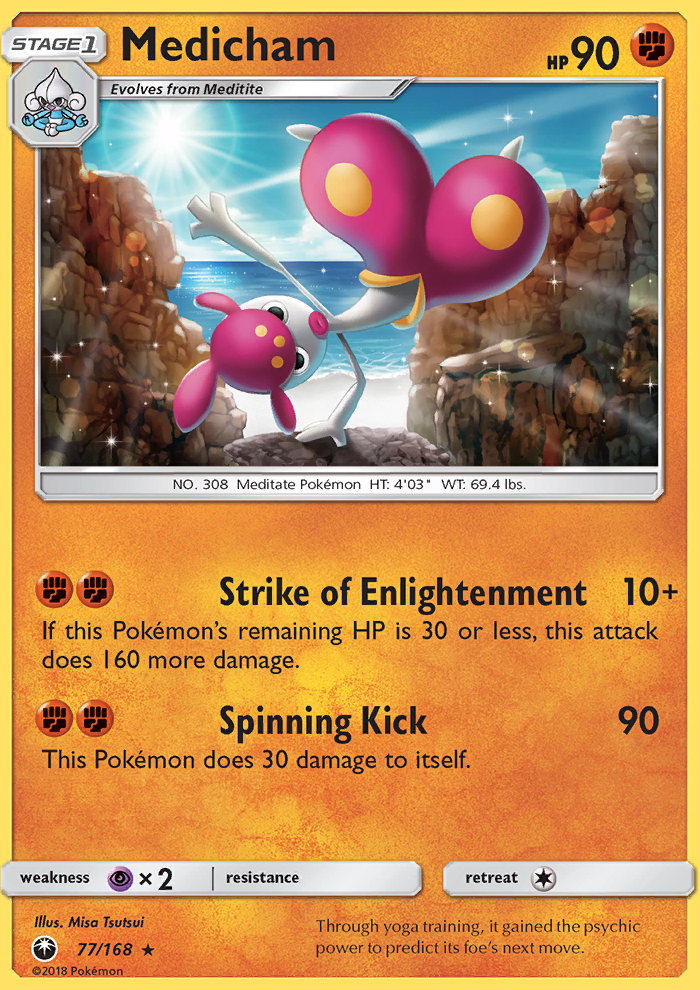 Medicham - Pokémon TCG Card
