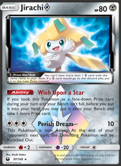 Jirachi ◇ - pokemon TCG Card