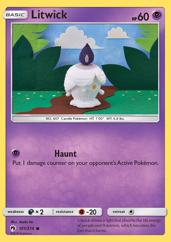Litwick - Pokémon TCG Card