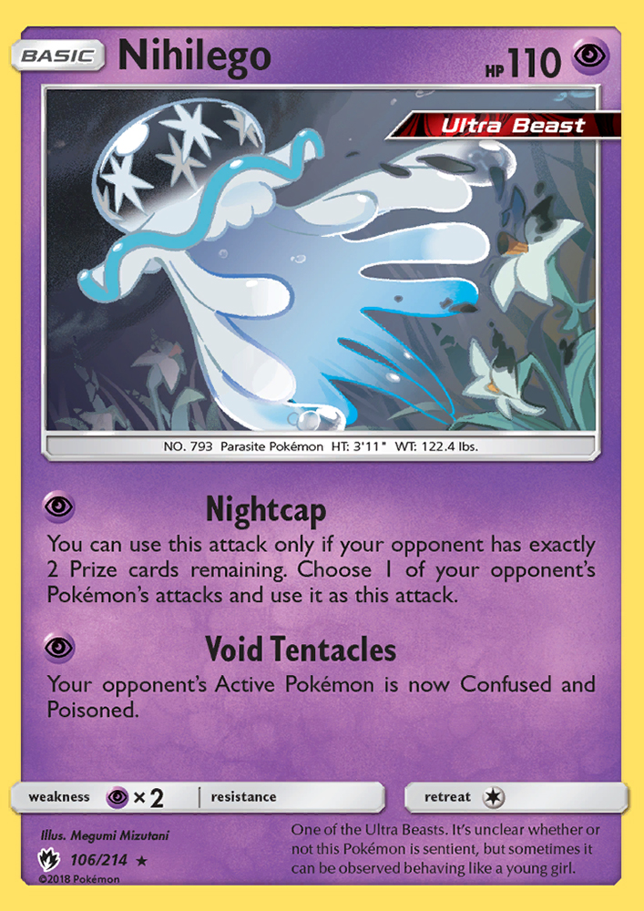 Nihilego - Pokémon TCG Card