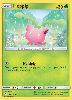 Hoppip - pokemon TCG Card