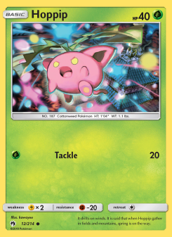 Hoppip - pokemon TCG Card
