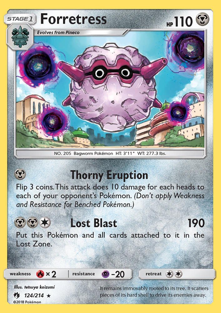 Forretress - Pokémon TCG Card