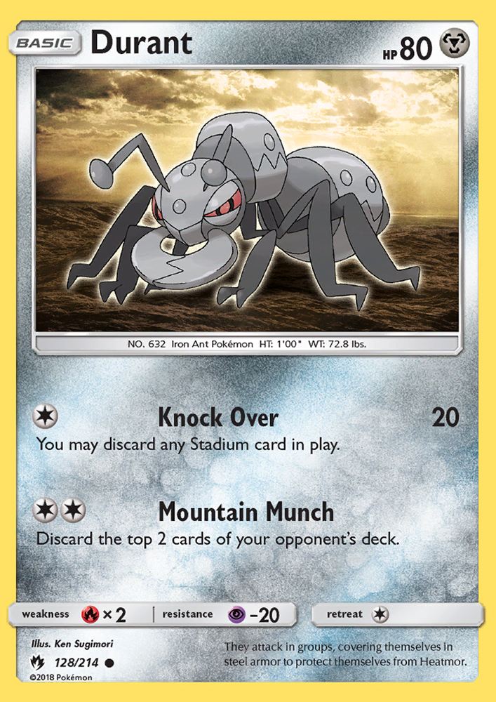 Durant - Pokémon TCG Card