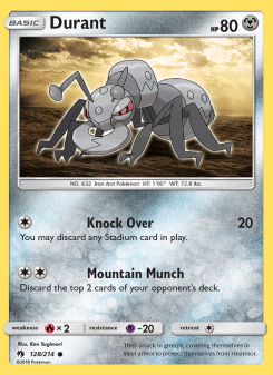 Durant - pokemon TCG Card