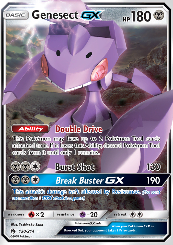 Genesect GX - Pokémon TCG Card