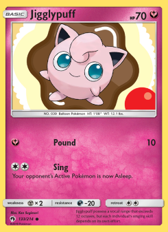 Jigglypuff - pokemon TCG Card