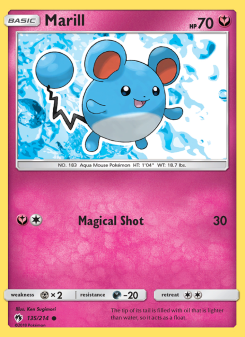 Marill - pokemon TCG Card