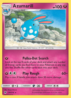 Azumarill - pokemon TCG Card