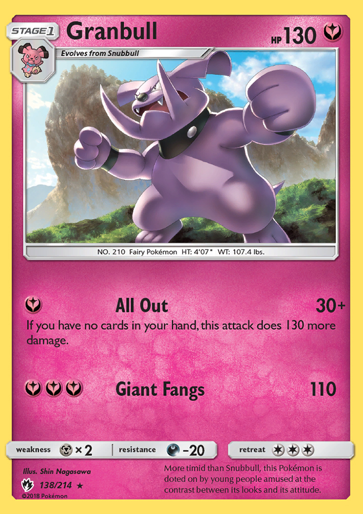 Granbull - Pokémon TCG Card