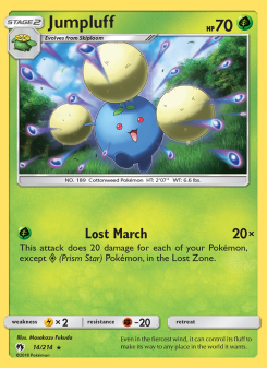 Jumpluff - pokemon TCG Card