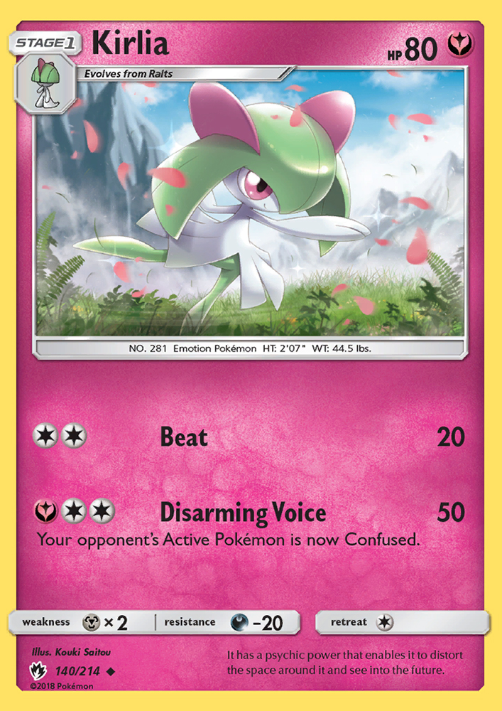 Kirlia - Pokémon TCG Card
