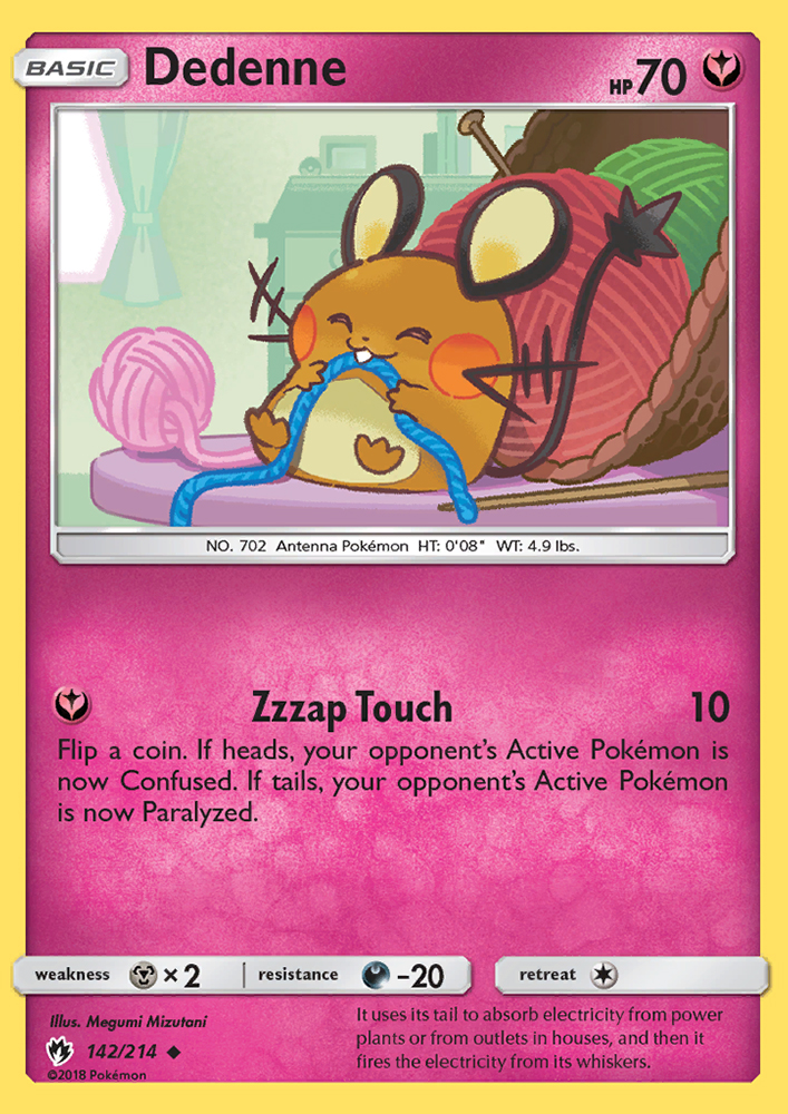 Dedenne - Pokémon TCG Card