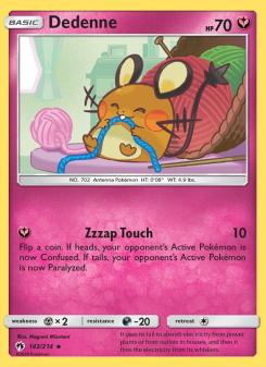 Dedenne - pokemon TCG Card