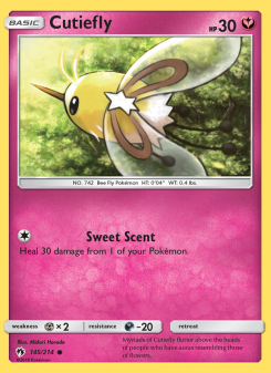 Cutiefly - pokemon TCG Card