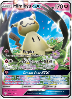 Mimikyu GX - pokemon TCG Card