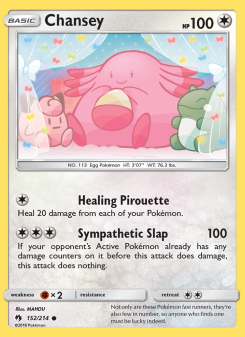 Chansey - pokemon TCG Card