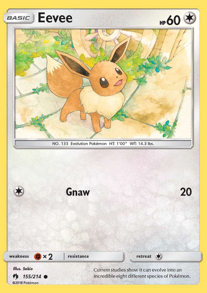 Eevee - Pokémon TCG Card
