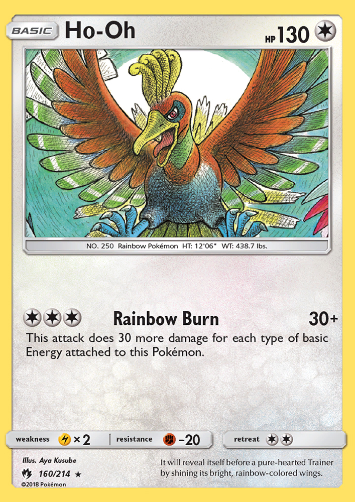Ho-Oh - Pokémon TCG Card