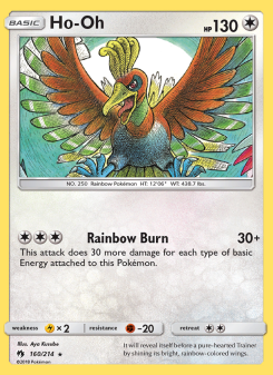 Ho-Oh - pokemon TCG Card