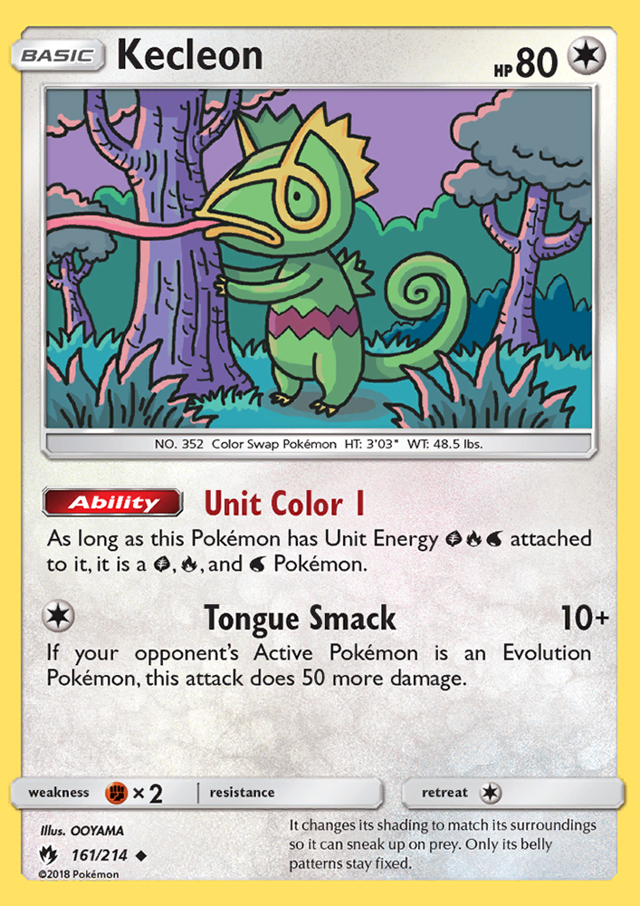 Kecleon - Pokémon TCG Card
